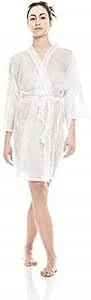 kimono BIANCO monouso per parrucchiere ed estetista in TNT - 20 PEZZI