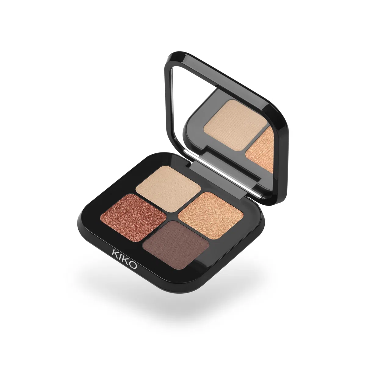 KIKO Milano Bright Quartet Eyeshadow Palette 03 | Palette Con 4 Ombretti Cotti Per Uso Asciutto E Bagnato