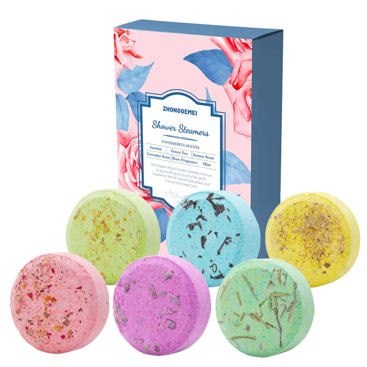 Set di 6 fragranze per doccia e aromaterapia, regalo perfetto per la cura di sé per le donne, per il relax e le mamme (6 pezzi)