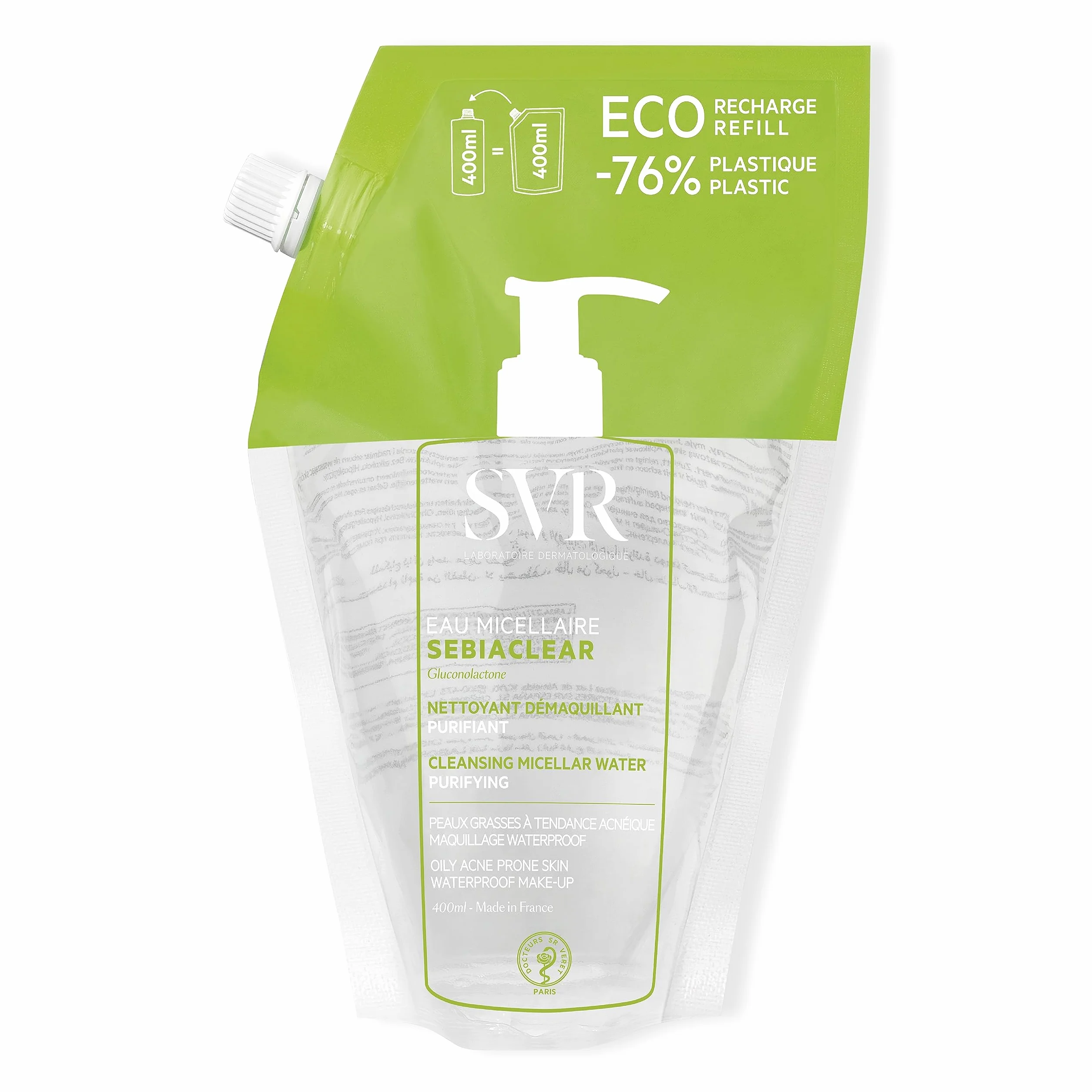 Sebiaclear Acqua Micellare Ricarica SVR 400ml