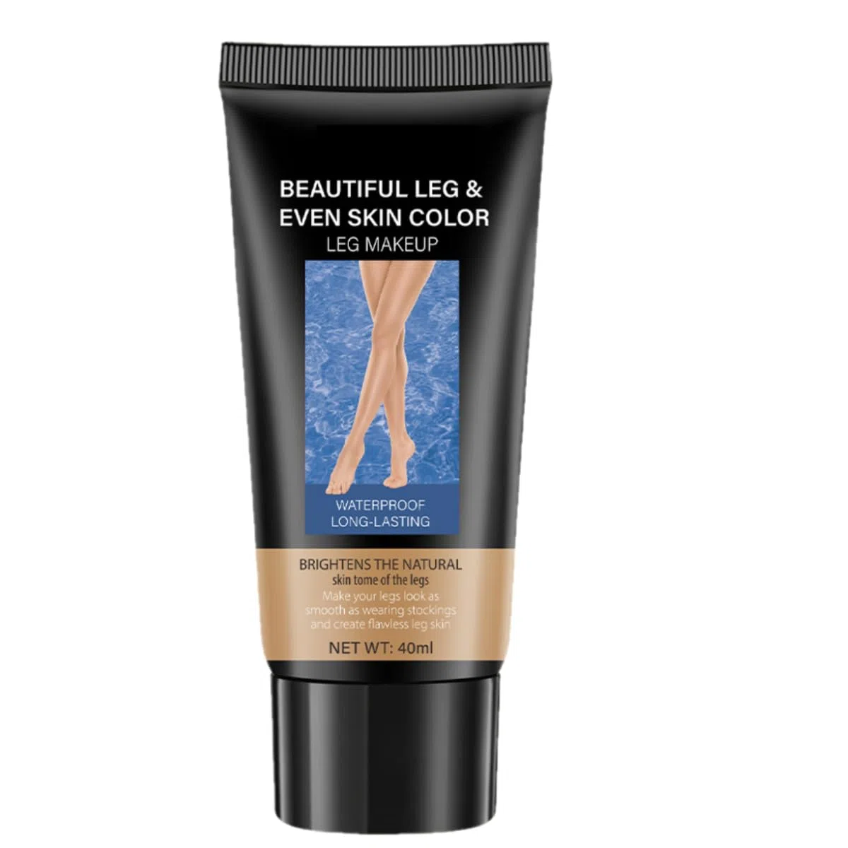 Crema per Make up delle Gambe, Crema Tinta per Gambe Idratante, Correttore per Tatuaggi e Capillari, Fondotinta per Gambe, Base per Make up delle Gambe, Uniforma il Tono della Pelle (02