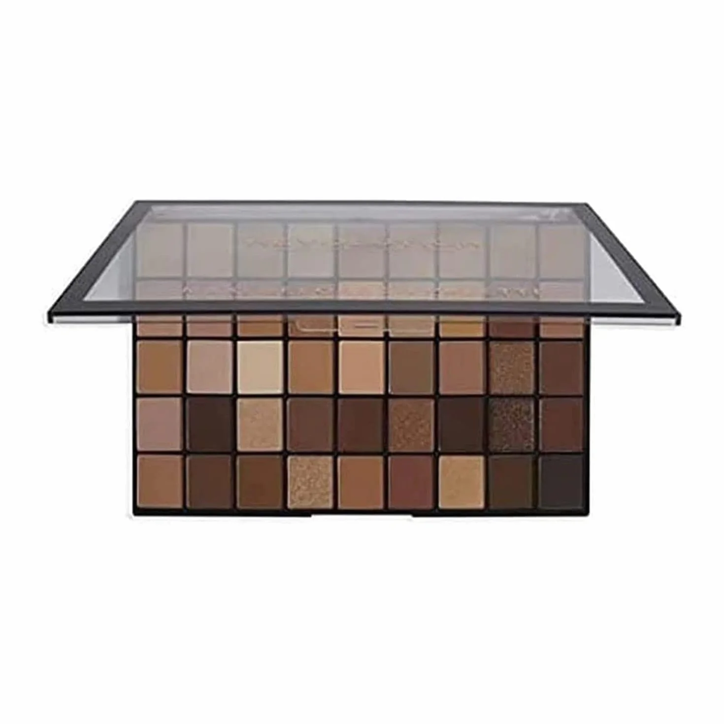 Makeup Revolution Beauty Maxi Reloaded, Palette di ombretti, 45 tonalità, altamente pigmentate, tonalità marrone e oro, finiture opache e brillanti, 60,8 g