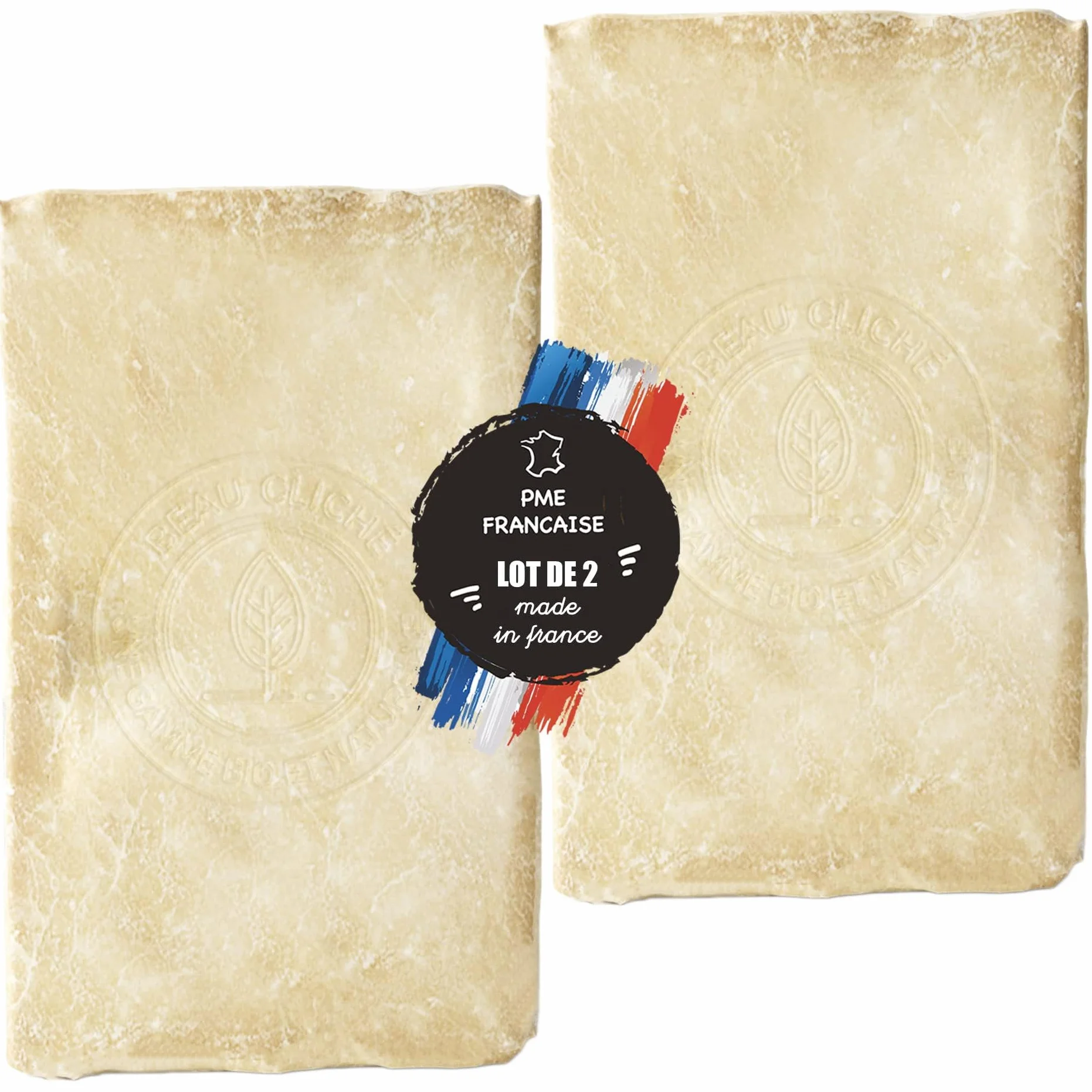 Sapone al Latte di Capra Fresco Bio - Pelle Ultra‑Sensibile per Eczema, Psoriasi o Acne - Produzione Francese - Per Viso e Corpo - Confezione da 2 (2x100 g)
