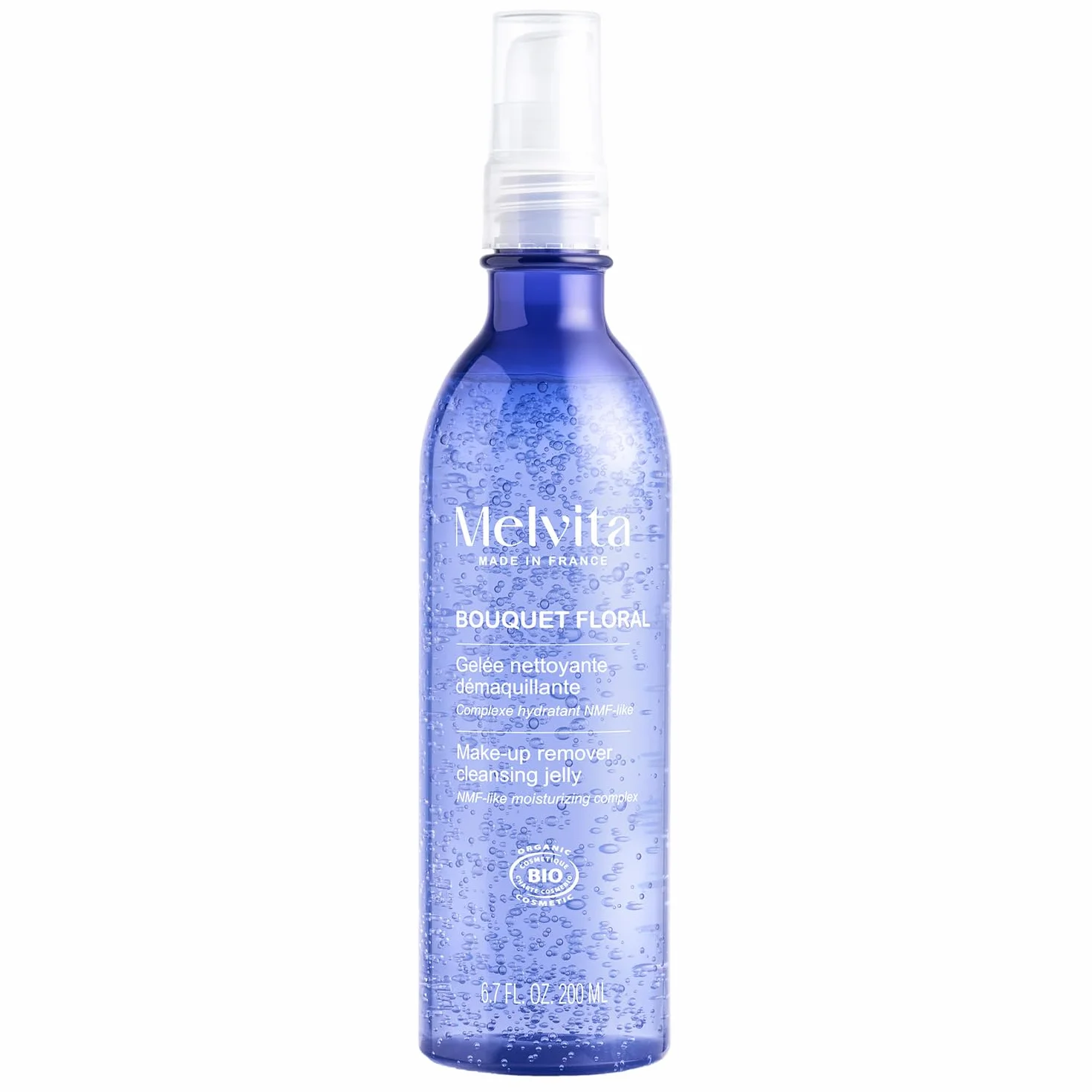 Melvita - Gelée Struccante Dolcezza - Bouquet Floreale - Texture Fondente - per Pelle Fresca e Radiosa - 200 ml