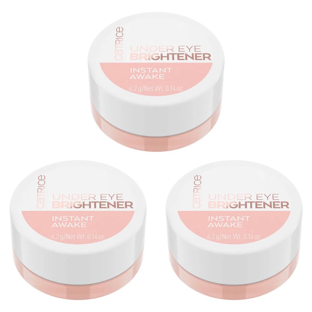 Catrice Correttore per Occhi N. 010, Nutriente, Adattamento del Colore, Risultati Immediati, Naturale, Luminoso, Vegano, Senza Profumo, Senza Alcol, Senza Parabeni, Confezione da 3 (3 x 4.2 g)
